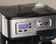 Hamilton Beach 49983 12 Cup 2Way FlexBrew Digital Single with Bonus 58148 Blender N4
