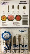 BeFun # F8 (Gerbera ) Cake Decorating Supplies for 3D Gelatin Art Tools&ndash;Jello Shots -Jelly Cake- 5 pcs for Beginners... N3