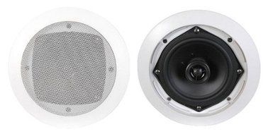 Flush-mount In-Ceiling Speakers 4" 2-way Pair N2