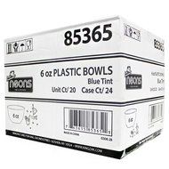 Party Dimensions Neon 20 Count Plastic Bowls, 6-Ounce, Blue N4