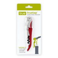 Truetap Black Double Hinged Waiter&#039;s Corkscrew by True N20