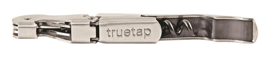 Truetap Black Double Hinged Waiter&#039;s Corkscrew by True N23