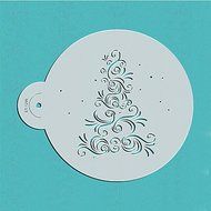 Y&amp;XL&amp;H Flower Cake Side Stencil Designs Fondant Decorating Stencil Plastic Wedding Cake Tools