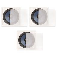 Blue Octave RW10 In Wall Subwoofer Speakers 10" Home Passive 3 Sub Set 900 Watts New RW10-3S