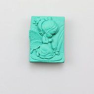 Sher Angel Girl Chocolate Silicone Molds,Cake Molds,Soap Molds,Decoration Tools Bakeware N4