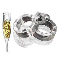 Y&amp;XL&amp;H Ring Ice Mould Silicone Ice Cubes Tray Pudding Jelly Mold (Random Color) N2