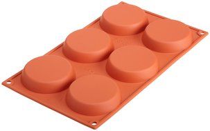 Silikomart Siliconflex Flan Mold, .71 Inch x 3.14 Inch N4