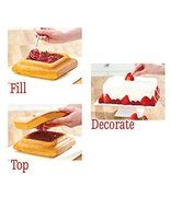 Mrs. Fields &reg; Square Fill N Flip&trade; Cake Pan N3