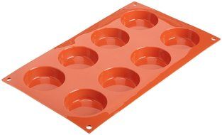 Silikomart Siliconflex Flan Mold, .71 Inch x 3.14 Inch N5