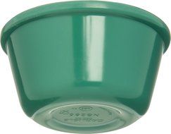 Carlisle S28509 Melamine Smooth Ramekin, 4 oz Capacity, 1.43" Height, Green (Case of 48)