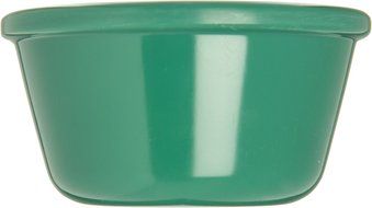 Carlisle S28509 Melamine Smooth Ramekin, 4 oz Capacity, 1.43" Height, Green (Case of 48) N2