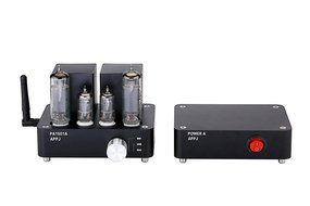 APPJ PA1601A WIFI USB PC/U-disk /SD Card/AUX Input tube amplifier (Silver) N2
