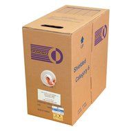 Grandmax CAT6 550MHz Shielded Solid Bulk Cable, 1000ft, STP Pull Box, CMR Rated, 100% Pure Copper, Multiple Colors... N24