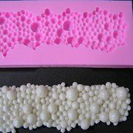 Generic Baking Tool Fondant Sugarcraft Round Pearls Bubbles Cake Decorating Mould Mold