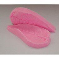 Y&amp;XL&amp;H 3D Long Leaf Fondant Cake Chocolate Resin Clay Candy Mold,L8.5mW4.3cmH2cm N3