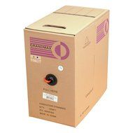 Grandmax CAT6 550MHz Shielded Solid Bulk Cable, 1000ft, STP Pull Box, CMR Rated, 100% Pure Copper, Multiple Colors... N33