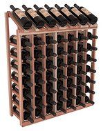 Wine Racks America Redwood 7 Column 8 Row Display Top Kit. 13 Stains to Choose From! N12