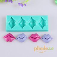 Sher Lips Shaped Fondant Cake Chocolate Silicone Molds,Decoration Tools Bakeware N3