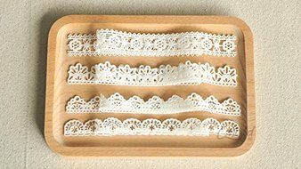 Anyana Embossing Mat Lace Band Silicone Fondant Sugar Paste Mould Cake Decoration Tools Kitchen Tool Sugar Paste... N6