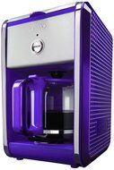 BELLA 13740 Dots Collection 12-Cup Coffee Maker, Purple N10