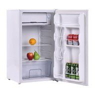 Cway 3.2 Cu. Ft. Compact Single Reversible Door Mini Refrigerator and Freezer Fridge Dorm N3