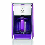 BELLA 13740 Dots Collection 12-Cup Coffee Maker, Purple N11