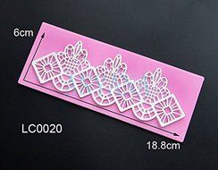 Anyana Silicone Lace Cake Decorating Tool Sugarcraft Mould Fondant Mat Mold B