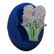 First Impressions Molds FL297 Silicone Mold, Small Stemmed Hyacinth N2