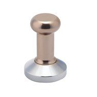 Aiskaer Stainless Steel Coffee Tamper 57.5mm(2.26 inches) Base Coffee Bean Press(gold)