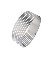 Generic Adjustable Circle Cake Mould Layered Cake Mould Round Scalable Mould Expandable Mousse Ring 9&quot;-12&quot; N4