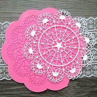 Anyana Floral Lace Silicone Fondant Mold Cake Decorating Pastry Gum Pastry Tool Kitchen Tool Sugar Paste Baking... N3