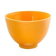 Appearus Flexible Rubber Mixing Bowl, Large, Orange
