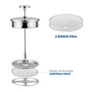 Ecooe French Press Coffee Tea Maker Coffee Press Pot With Stainless Steel 34Oz N6