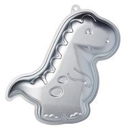 KitchenCraft Sweetly Does It Silver Anodised Dinosaur Shaped Cake Pan N2
