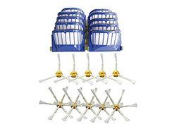 Iautomatic 10 x Aero Vac Filter &amp; 5 3-Armed + 5 6-Armed Side Brush for iRobot Roomba 500 600 Series 536 550 551...