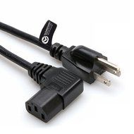Samsung LED/LCD TV 3-Connector, Right Angle, Power Cord 15ft (Specific Models Only) [Bulk Packed]