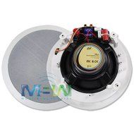 PBX (PowerBass) Home Audio MC-8.0C 8" M-Series Integra Cinema 2-Way In-Ceiling Speakers N4