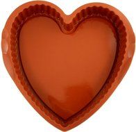 World Cuisine Non-Stick Silicone Mold, Heart N4
