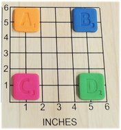 Scrabble Game Pieces Shaped Fondant Cookie Cutter and Stamp #1401