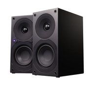System Audio SA Saxo 5 Active Bookshelf Bluetooth Speakers, 5.11&rdquo; woofer, Multi- Inputs, Digital/Analog, 3.5mm... N6