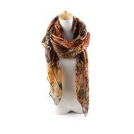 TR.OD Women Colorful Ethnic Style Sunflower Print Scarf N2