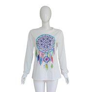 Sweatshirt Pullover,Morecome Womens Loose Letter Printing Long Sleeve Tops Shirts N2