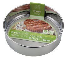 Parukinzoku EE Suites stainless steel straining 18cm - Made in Japan D-4731 N2