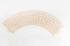 HUAL Cupcake Wrappers 50 Filigree Artistic Bake Cake Paper Cups Heart Lace Laser Cut Liner Baking Cup Muffin Case... N9