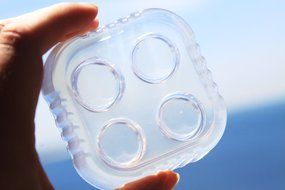 SALE! Clear-silicone Ring Molds 4ps,size 6, 7.75, 8, 9.(311) N4