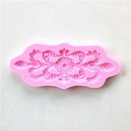 Wocuz W0593 Decoration Flower Lace Pattern Fondant Chocolate Candy Making Mold Small Pastry Mould Cake Decorating... N2