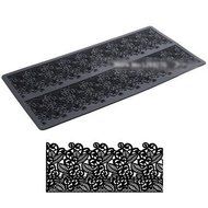 Af Kitchen : 40cm X 20cm Large Size Forma De Silicone Cake Mold Silicone Lace Mold Fondant Cake Decorating Tools... N2