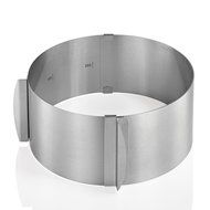 KALREDE Stainless Steel Adjustable Circle Round Mousse Cake Ring Molds Baking Tools N6