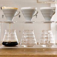 Hario V60 01 Coffee Dripper, Ceramic N16