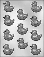 Plastic Chocolate Mold Ducks 1.75&quot; Ch2003